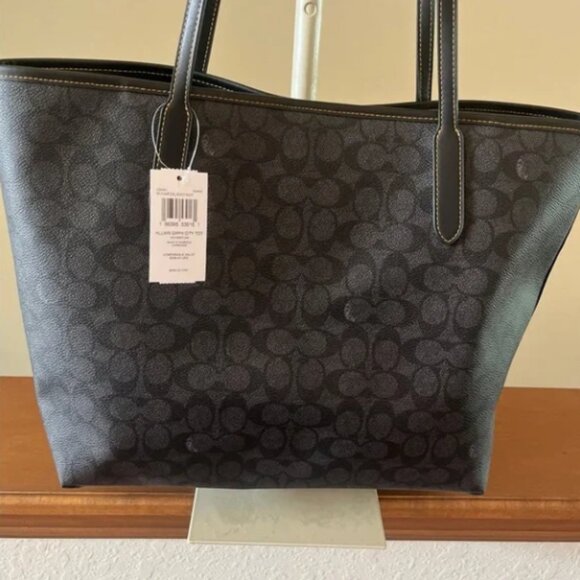 Coach Black Cat Tote Bag - Picture 2 of 7